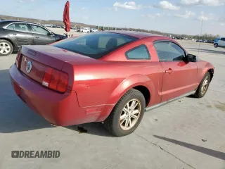 2007 Ford Mustang Deluxe with VIN 1ZVFT80N475323392, listed as a Copart auction lot 47932565 with 312,770 mi miles and Salvage Title. Bid and sale history available at carsss.com. Image 3.