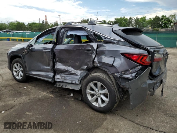 2017 Lexus RX 350 with VIN 2T2BZMCA4HC066848, listed as a Copart auction lot 60901495 with 96,882 mi miles and Non repairable. Bid and sale history available at DreamBid. Image 2.