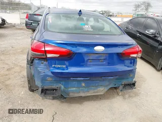 2018 Kia Forte LX with VIN 3KPFL4A74JE172948, listed as a IAAI auction lot 41828900 with 112,642 mi miles. Bid and sale history available at carsss.com. Image 6.