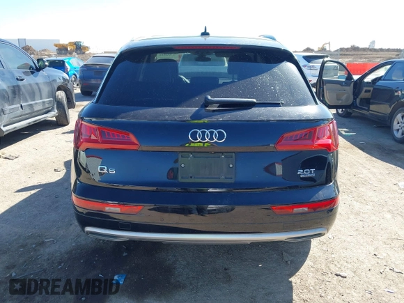 2018 Audi Q5 Premium Plus with VIN WA1BNAFY6J2008147, listed as a IAAI auction lot 41692642 with 113,475 mi miles. Bid and sale history available at carsss.com. Image 16.