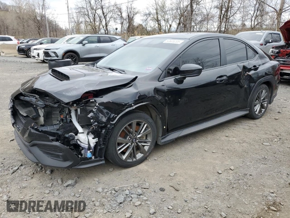 2023 Subaru WRX with VIN JF1VBAA65P9823639, listed as a Copart auction lot 65686875 with 21,990 mi miles and Salvage title. Bid and sale history available at DreamBid. Image 1.