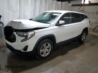 2018 GMC Terrain SLE z VIN 3GKALTEV5JL276569, wystawiony jako Copart lot #79777104 z przebiegiem 91 730 mil mil oraz Szkoda całkowita • Salvage title. Historia ofert i sprzedaży dostępna na DreamBid. Obrazek 1.