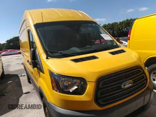 2018 Ford Transit with VIN 1FTYR3XM7JKA30931, listed as a IAAI auction lot 35823614 with 47,551 mi miles and . Bid and sale history available at DreamBid. Image 1.