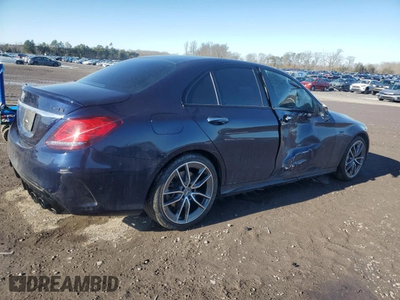 2020 Mercedes-Benz C 43 AMG with VIN WDDWF6EB3LR557917, listed as a Copart auction lot 88115195 with 29,456 mi miles and Salvage Title. Bid and sale history available at carsss.com. Image 3.