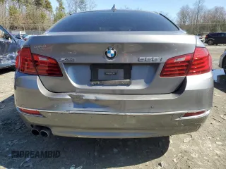 2015 BMW 5 Series 528i xDrive with VIN WBA5A7C53FD622593, listed as a Copart auction lot 49891785 with 183,973 mi miles and Salvage Title. Bid and sale history available at carsss.com. Image 6.