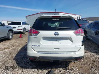 2016 Nissan Rogue SV with VIN KNMAT2MV6GP648053, listed as a IAAI auction lot 41536017 with 127,951 mi miles and . Bid and sale history available at carsss.com. Image 16.