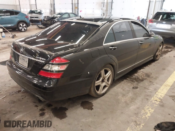 2007 Mercedes-Benz S 550 with VIN WDDNG71X17A103315, listed as a IAAI auction lot 41640707 with 136,812 mi miles and . Bid and sale history available at DreamBid. Image 4.