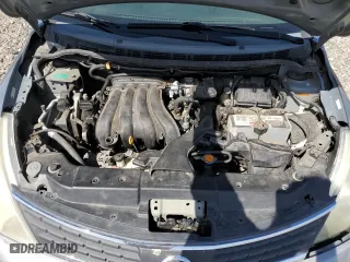 2007 Nissan Versa 1.8 S with VIN 3N1BC11E17L446450, listed as a Copart auction lot 52631415 with 121,006 mi miles and Salvage Title. Bid and sale history available at carsss.com. Image 11.