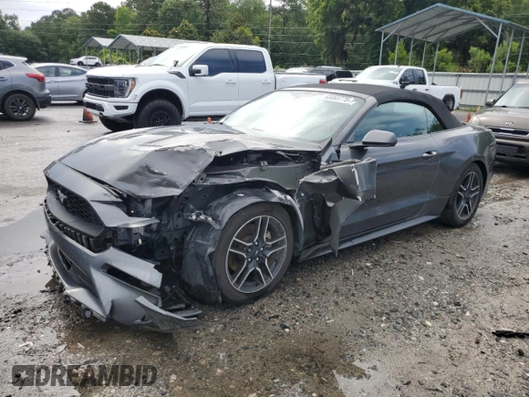 2018 Ford Mustang EcoBoost Premium with VIN 1FATP8UH7J5161740, listed as a Copart auction lot 60065775 with 60,693 mi miles and Salvage title. Bid and sale history available at DreamBid. Image 1.