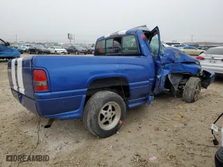 1996 Dodge Ram 1500 with VIN 1B7HC16ZXTS716337, listed as a Copart auction lot 85169494 with 109,876 mi miles and Salvage Title. Bid and sale history available at carsss.com. Image 3.