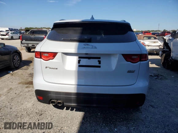 2017 Jaguar F-Pace 20d R-Sport with VIN SADCL2BN6HA087650, listed as a Copart auction lot 41593825 with 71,278 mi miles and Clean Title. Bid and sale history available at DreamBid. Image 6.