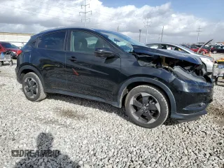 2018 Honda HR-V EX-L with VIN 3CZRU6H70JM704921, listed as a Copart auction lot 47473035 with 37,664 mi miles and Salvage Title. Bid and sale history available at carsss.com. Image 4.