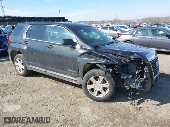 2010 GMC Terrain SLE-1 with VIN 2CTFLCEWXA6372300, listed as a IAAI auction lot 41653184 with 206,005 mi miles. Bid and sale history available at carsss.com. Image 1.