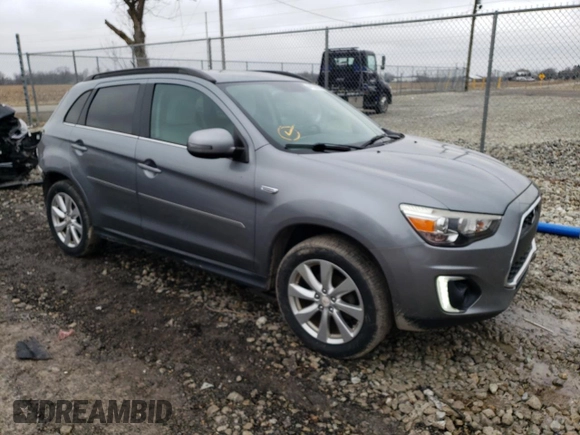 2015 Mitsubishi Outlander Sport 2.4 GT with VIN 4A4AP4AW9FE032783, listed as a Copart auction lot 44136795 with 73,887 mi miles and Salvage Title. Bid and sale history available at carsss.com. Image 4.