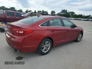 2015 Hyundai Sonata SE с VIN 5NPE24AF2FH159933, выставлен на аукционе Copart как лот 60888785 с пробегом 81 295 миль миль и Списание • Salvage title. История ставок и продаж доступна на DreamBid. Изображение 3.