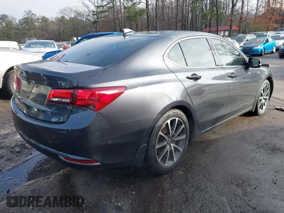 2015 Acura TLX Technology with VIN 19UUB2F58FA010967, listed as a IAAI auction lot 41370203 with 195,000 mi miles and . Bid and sale history available at DreamBid. Image 4.