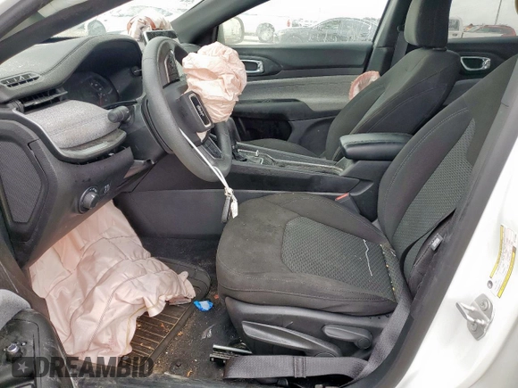 2024 Jeep Compass Sport with VIN 3C4NJDAN2RT114666, listed as a Copart auction lot 60560255 with 28,366 mi miles and Salvage title. Bid and sale history available at DreamBid. Image 7.