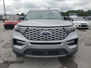 2020 Ford Explorer Platinum with VIN 1FM5K8HC9LGA43773, listed as a Copart auction lot 58918285 with 114,897 mi miles and Salvage title. Bid and sale history available at DreamBid. Image 5.