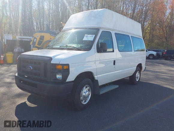 2012 Ford Econoline Cargo Recreational with VIN 1FTNE2EW0CDA38549, listed as a IAAI auction lot 42133456 with 95,252 mi miles and . Bid and sale history available at DreamBid. Image 2.