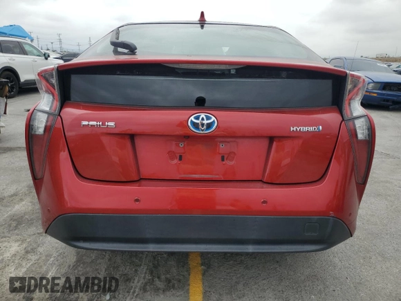 2017 Toyota Prius Two z VIN JTDKARFU6H3529449, wystawiony jako Copart lot #56141575 z przebiegiem 53 708 mil mil oraz Szkoda całkowita • Salvage title. Historia ofert i sprzedaży dostępna na DreamBid. Obrazek 6.