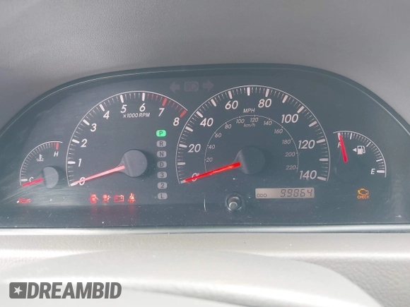 2006 Toyota Camry LE z VIN 4T1BF32K86U119208, wystawiony jako IAAI lot #42127284 z przebiegiem 99 864 mil mil oraz . Historia ofert i sprzedaży dostępna na DreamBid. Obrazek 7.