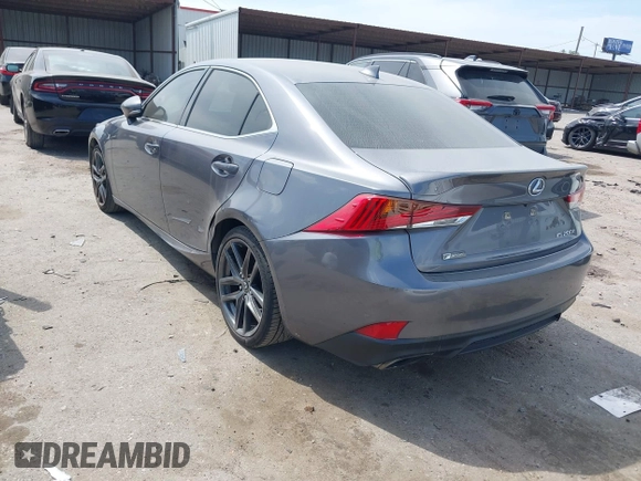 2017 Lexus IS 200t with VIN JTHBA1D25H5039302, listed as a IAAI auction lot 42059497 with 142,695 mi miles and . Bid and sale history available at DreamBid. Image 3.