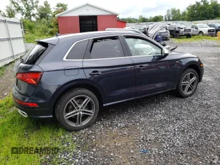 2018 Audi SQ5 with VIN WA1C4BFY5J2160840, listed as a Copart auction lot 59074103 with 48,523 mi miles and . Bid and sale history available at DreamBid. Image 3.