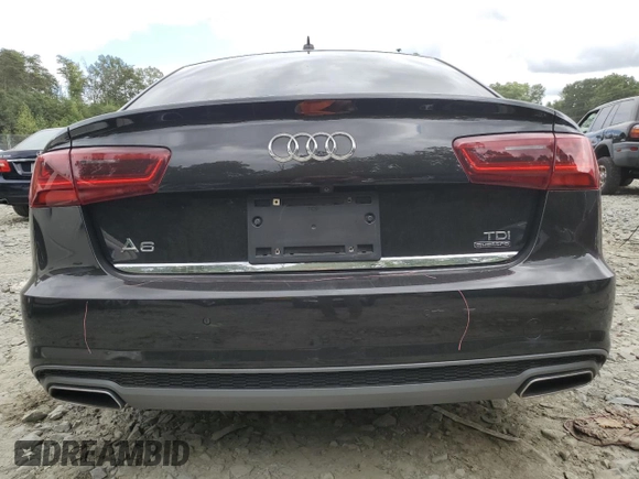 2016 Audi A6 3.0L TDI Premium Plus with VIN WAUFMAFC9GN032557, listed as a Copart auction lot 69844164 with 162,645 mi miles and Salvage Title. Bid and sale history available at carsss.com. Image 6.