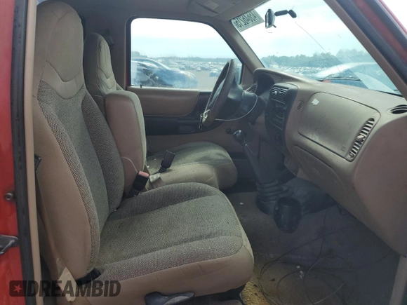 2001 Ford Ranger XL with VIN 1FTYR10D91PB17277, listed as a Copart auction lot 45646215 with 319,699 mi miles and Salvage Title. Bid and sale history available at carsss.com. Image 10.