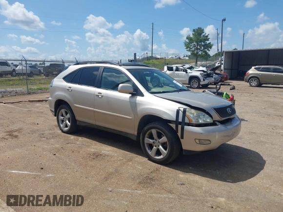 2005 Lexus RX 330 z VIN 2T2GA31U25C042130, wystawiony jako IAAI lot #42612284 z przebiegiem 125 118 mil mil oraz . Historia ofert i sprzedaży dostępna na DreamBid. Obrazek 1.