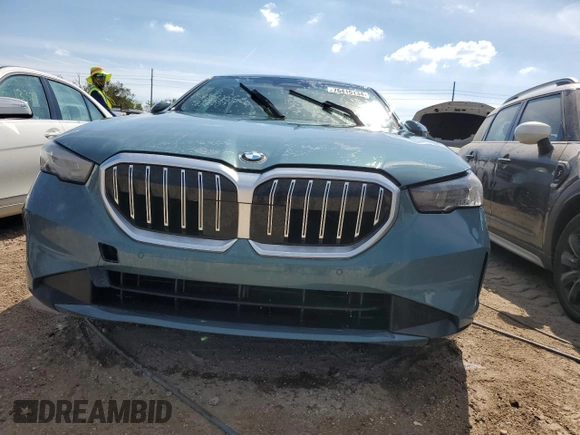 2024 BMW 5 Series 530i with VIN WBA43FJ0XRCP78759, listed as a Copart auction lot 76415134 with 0 mi miles and Salvage Title. Bid and sale history available at carsss.com. Image 5.