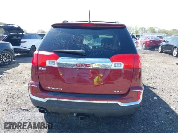 2017 GMC Terrain SLT z VIN 2GKFLUEK8H6103046, wystawiony jako IAAI lot #41923795 z przebiegiem 86 281 mil mil oraz . Historia ofert i sprzedaży dostępna na DreamBid. Obrazek 16.