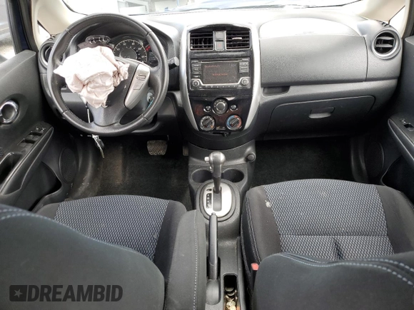 2017 Nissan Note SV with VIN 3N1CE2CP7HL365389, listed as a Copart auction lot 61293065 with 43,538 mi miles and Salvage title. Bid and sale history available at DreamBid. Image 8.