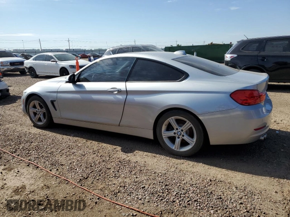 2015 BMW 4 Series 428i with VIN WBA3N7C58FK224819, listed as a Copart auction lot 65544205 with 107,941 mi miles and Clean title. Bid and sale history available at DreamBid. Image 2.