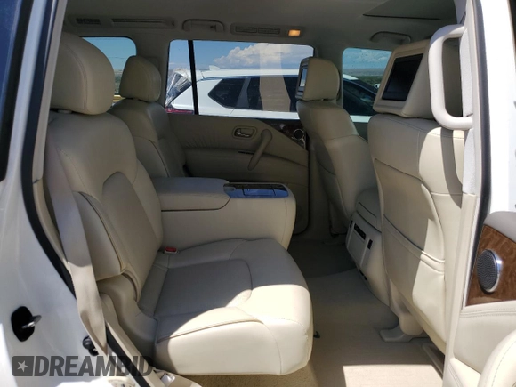 2016 Infiniti QX80 with VIN JN8AZ2NE6G9125444, listed as a Copart auction lot 68995944 with 75,093 mi miles and Salvage Title. Bid and sale history available at carsss.com. Image 10.