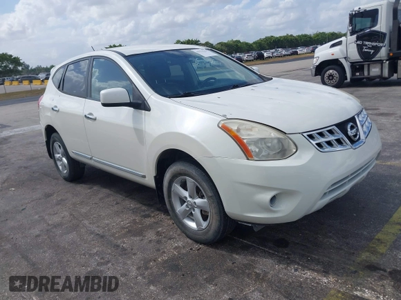 2013 Nissan Rogue S with VIN JN8AS5MT3DW549280, listed as a IAAI auction lot 41923318 with 145,264 mi miles and . Bid and sale history available at DreamBid. Image 1.