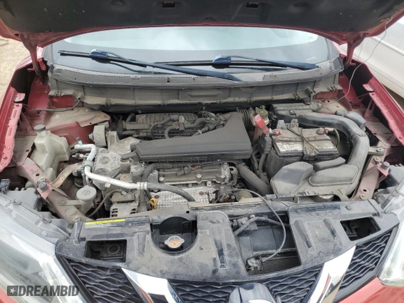 2016 Nissan Rogue SV with VIN KNMAT2MV6GP703861, listed as a Copart auction lot 53243735 with 115,817 mi miles and Clean Title. Bid and sale history available at carsss.com. Image 12.
