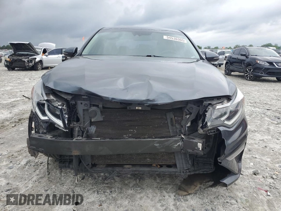 2020 Kia Optima LX with VIN 5XXGT4L32LG418503, listed as a Copart auction lot 54530305 with 198,593 mi miles and Salvage title. Bid and sale history available at DreamBid. Image 5.