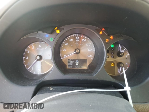 2011 Lexus GS 350 with VIN JTHBE1KS3B0052108, listed as a Copart auction lot 82543824 with 186,132 mi miles and Salvage Title. Bid and sale history available at DreamBid. Image 9.