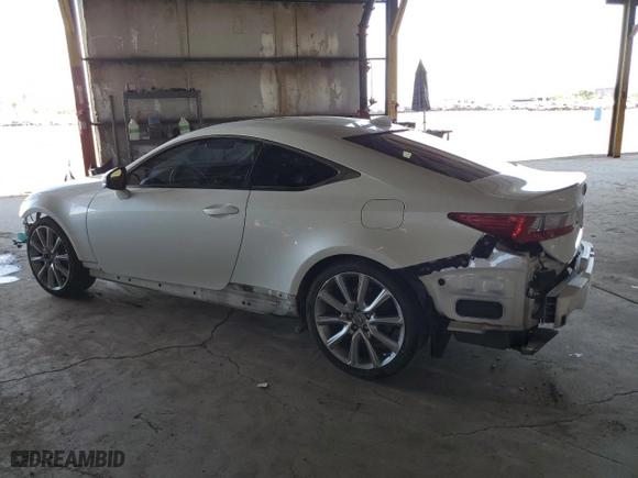 2015 Lexus RC 350 with VIN JTHHE5BC6F5004928, listed as a Copart auction lot 69535594 with 79,074 mi miles and Salvage Title. Bid and sale history available at carsss.com. Image 2.