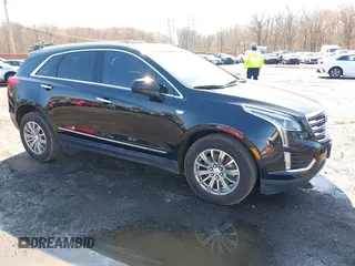 2019 Cadillac XT5 Luxury AWD with VIN 1GYKNDRS0KZ219247, listed as a IAAI auction lot 41870568 with 58,734 mi miles and . Bid and sale history available at carsss.com. Image 1.