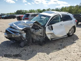 2013 Infiniti FX with VIN JN8CS1MU2DM140824, listed as a Copart auction lot 47766185 with Not Provided miles and Salvage Title. Bid and sale history available at carsss.com. Image 1.
