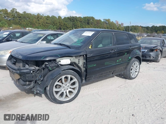 2015 Land Rover Range Rover Evoque Pure Plus with VIN SALVP2BG7FH962564, listed as a IAAI auction lot 40739895 with 101,752 mi miles and . Bid and sale history available at DreamBid. Image 2.