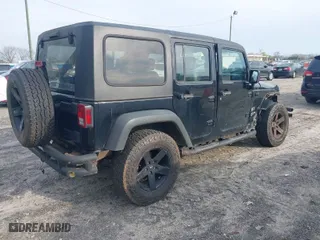 2008 Jeep Wrangler Unlimited X with VIN 1J4GA39148L648910, listed as a IAAI auction lot 41790678 with 93,528 mi miles. Bid and sale history available at carsss.com. Image 4.