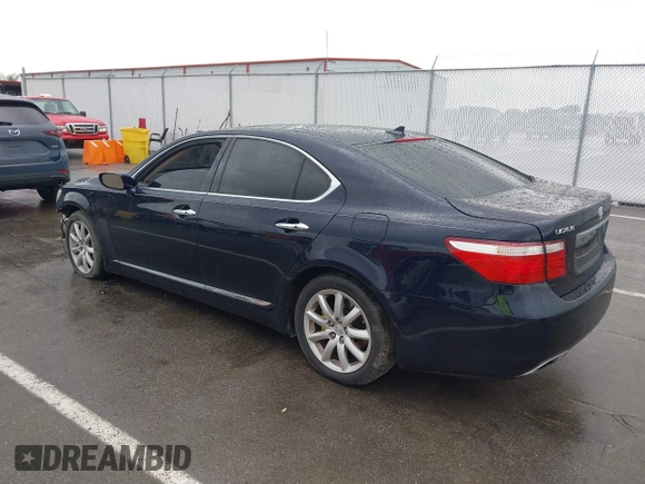 2008 Lexus LS 460 z VIN JTHBL46F585056094, wystawiony jako IAAI lot #40850163 z przebiegiem 115 854 mil mil oraz . Historia ofert i sprzedaży dostępna na DreamBid. Obrazek 3.