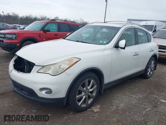 2008 Infiniti EX Journey z VIN JNKAJ09F48M360562, wystawiony jako IAAI lot #41965633 z przebiegiem 164 000 mil mil oraz . Historia ofert i sprzedaży dostępna na DreamBid. Obrazek 2.