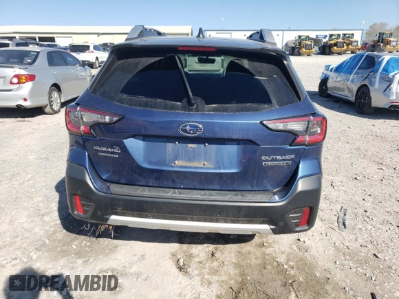 2022 Subaru Outback Touring XT with VIN 4S4BTGPD0N3163394, listed as a Copart auction lot 52389035 with 61,366 mi miles and Salvage title. Bid and sale history available at DreamBid. Image 6.
