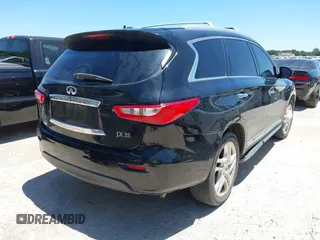 2013 Infiniti JX35 z VIN 5N1AL0MM5DC301632, wystawiony jako IAAI lot #42304566 z przebiegiem 186 803 mil mil oraz . Historia ofert i sprzedaży dostępna na DreamBid. Obrazek 4.
