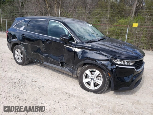 2023 Kia Sorento LX z VIN 5XYRGDLC4PG216535, wystawiony jako Copart lot #54432825 z przebiegiem 11 410 mil mil oraz Szkoda całkowita • Salvage title. Historia ofert i sprzedaży dostępna na DreamBid. Obrazek 4.