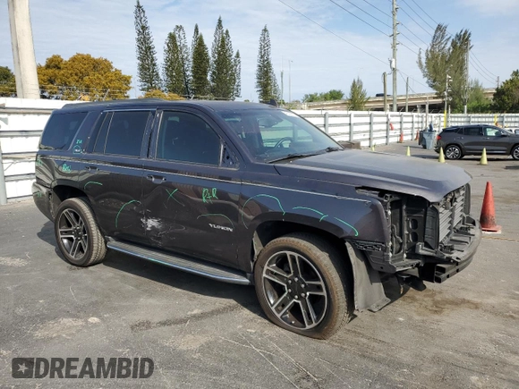 2017 GMC Yukon SLE with VIN 1GKS1AKC4HR328844, listed as a Copart auction lot 48358365 with 98,440 mi miles and Salvage Title. Bid and sale history available at carsss.com. Image 4.